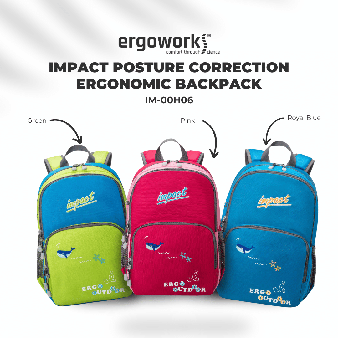 Impact Mini Junior Ergonomic Backpack, IM-00H06 - Ergoworks