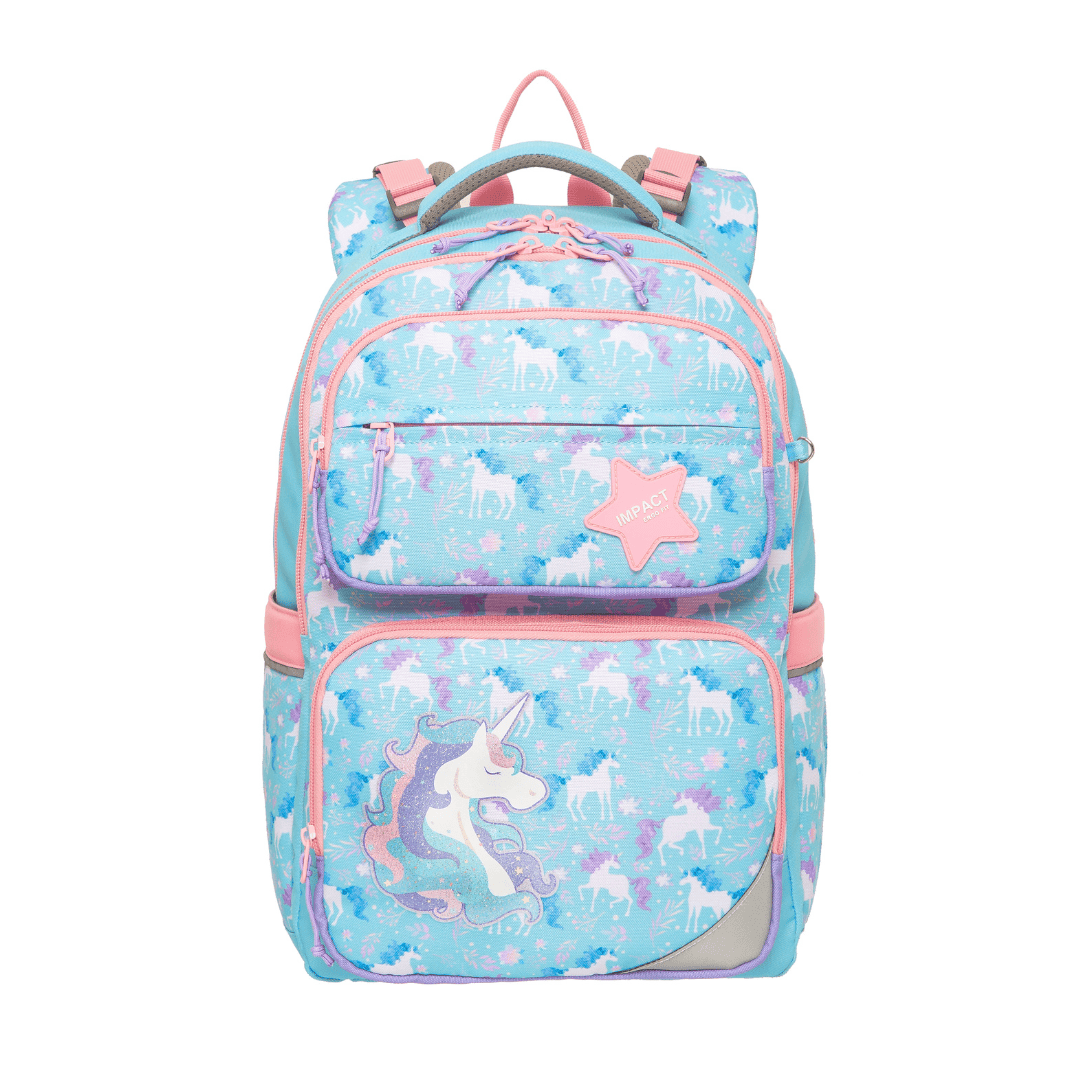 Impact School Bag Light Blue Impact Posture Correction Ergonomic Backpack, IM-00226 Ergoworks