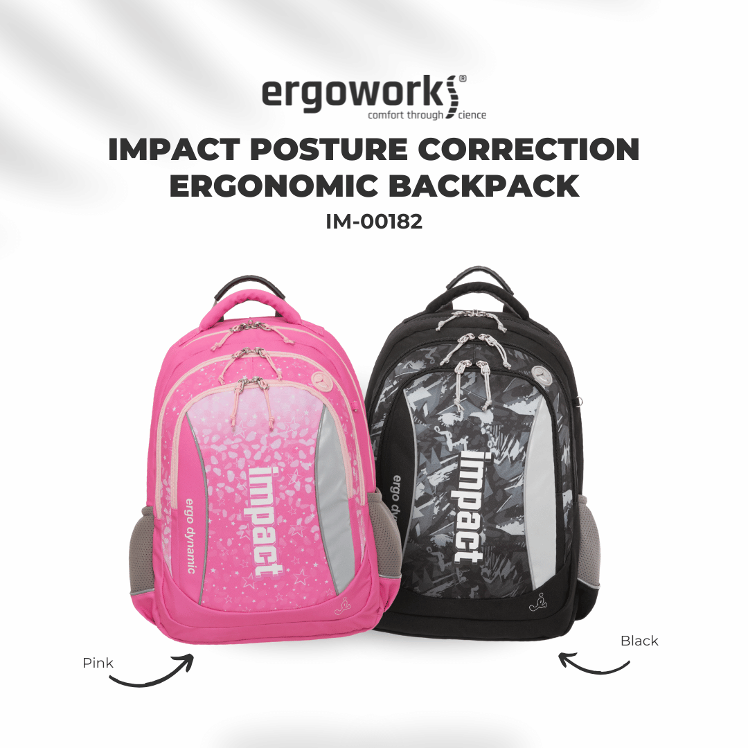 Impact Posture Correction Ergonomic Backpack, IM-00182 - Ergoworks