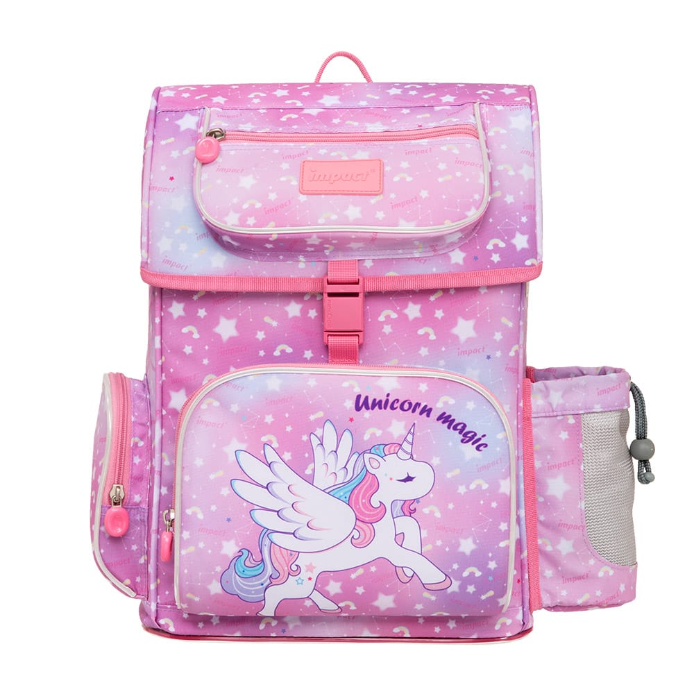 Impact School Bag Pink Impact Posture Correction Ergonomic Backpack, IM-00707 Ergoworks