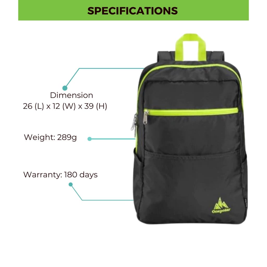 One Polar Backpack One Polar Comfort Casual Day Bag Ergoworks