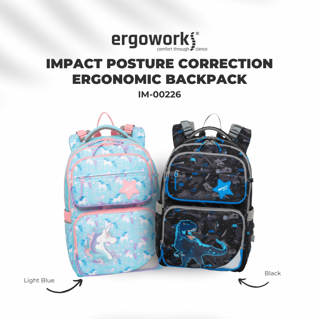 Impact School Bag Impact Posture Correction Ergonomic Backpack, IM-00226 Ergoworks