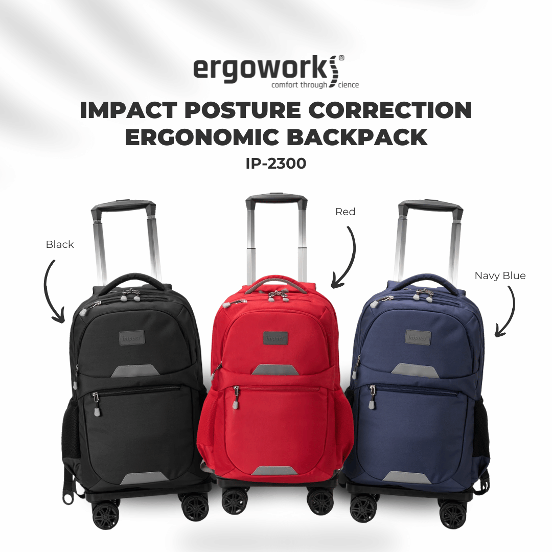 Impact School Bag Impact Detachable Trolley Backpack IP-2300 Ergoworks