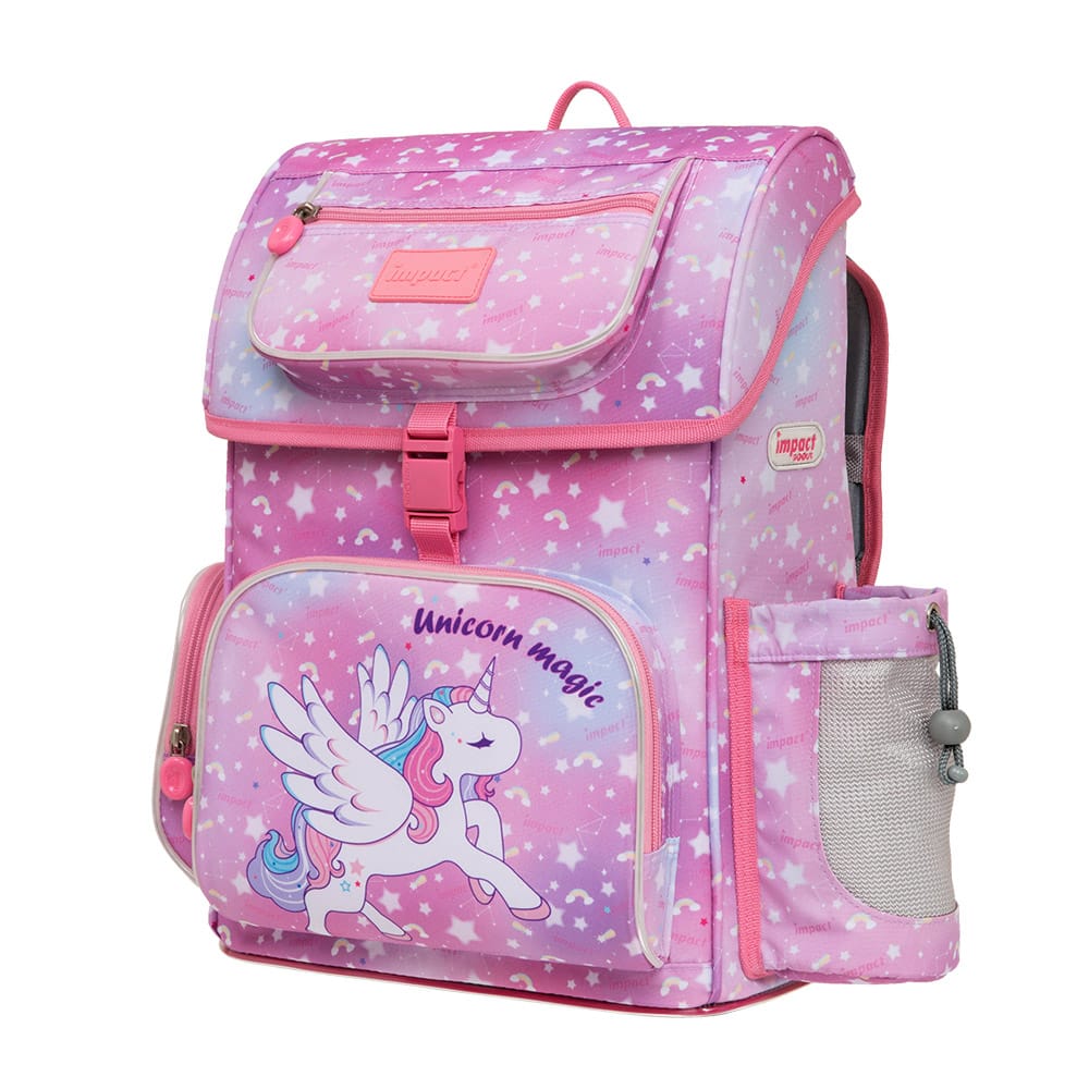 Impact School Bag Pink Impact Posture Correction Ergonomic Backpack, IM-00707 Ergoworks