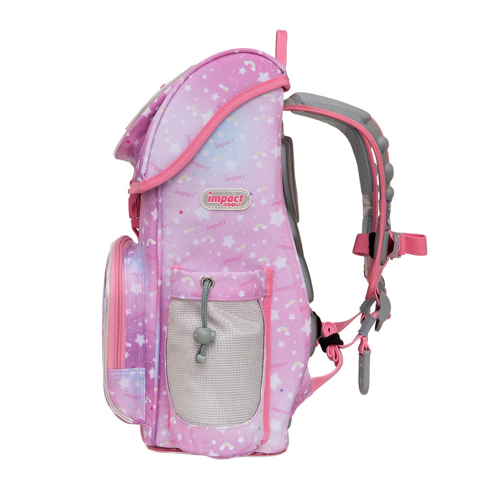 Impact School Bag Pink Impact Posture Correction Ergonomic Backpack, IM-00707 Ergoworks