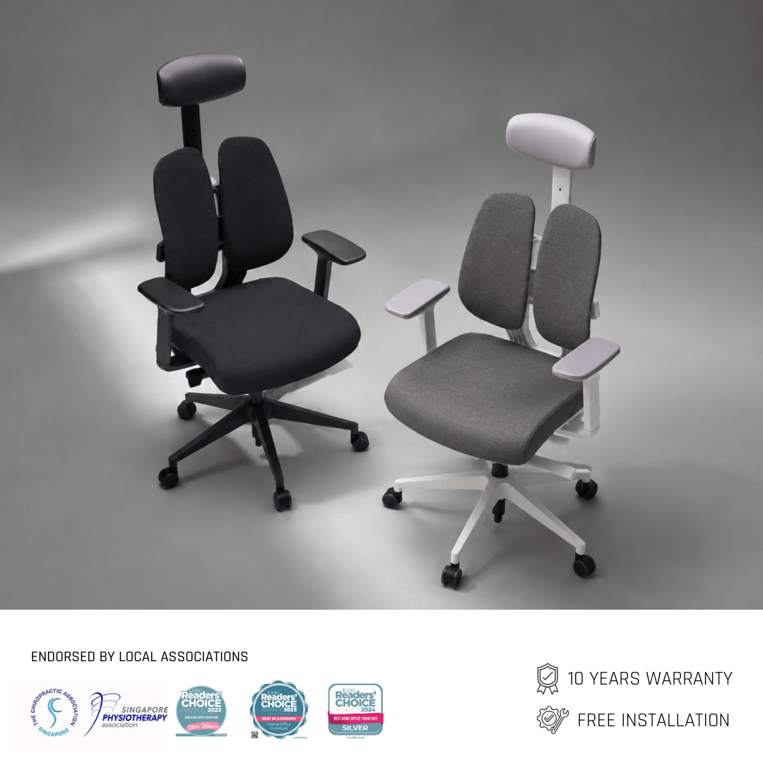 DUOREST Office Chairs D2 Dual Comfort Chair DX2 Series Ergoworks
