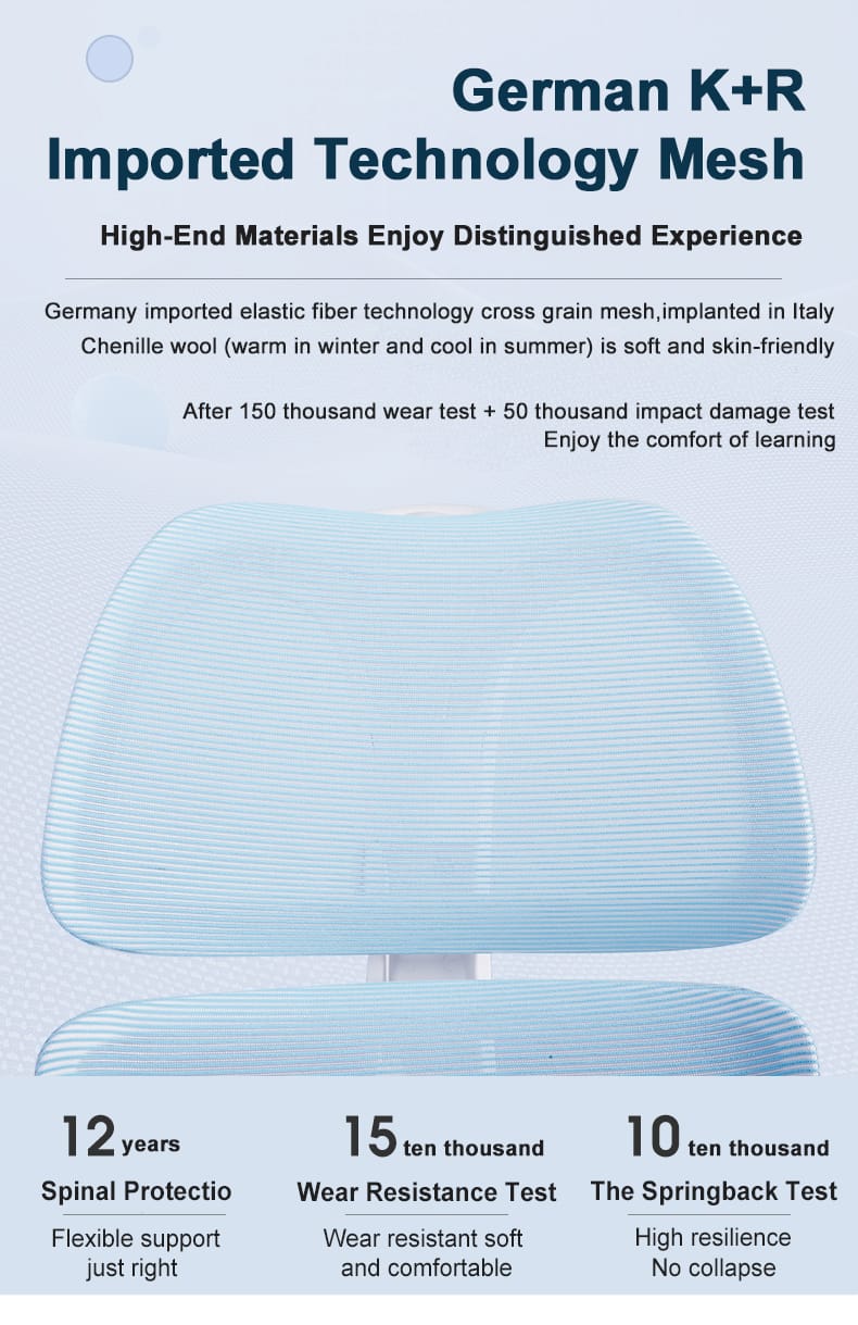 Impact Junior Chair Blue Kids Ergonomic Study Chair Ergoworks