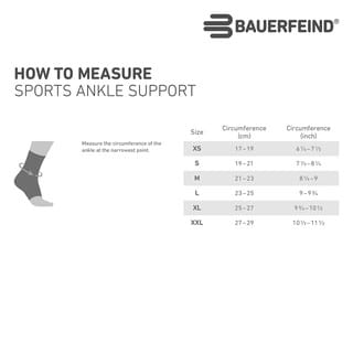 BAUERFEIND BAUERFEIND - SPORT ANKLE SUPPORT Ergoworks