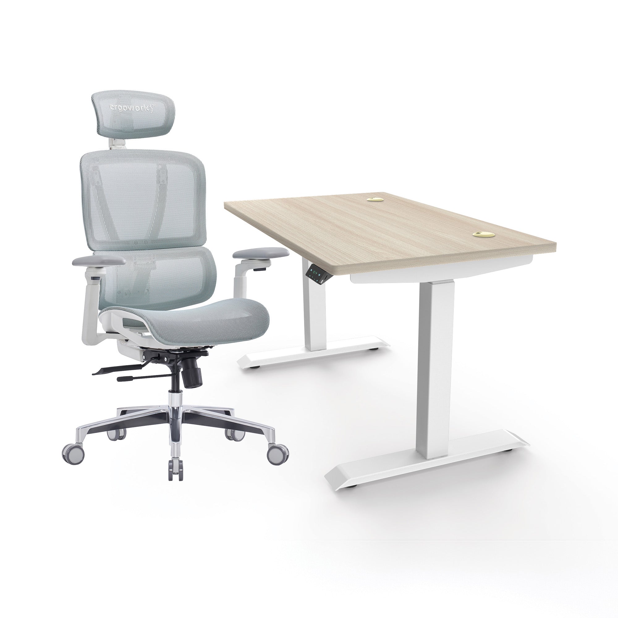 Miniature Standing Desk, MFC Tabletop (Bundle Lite)