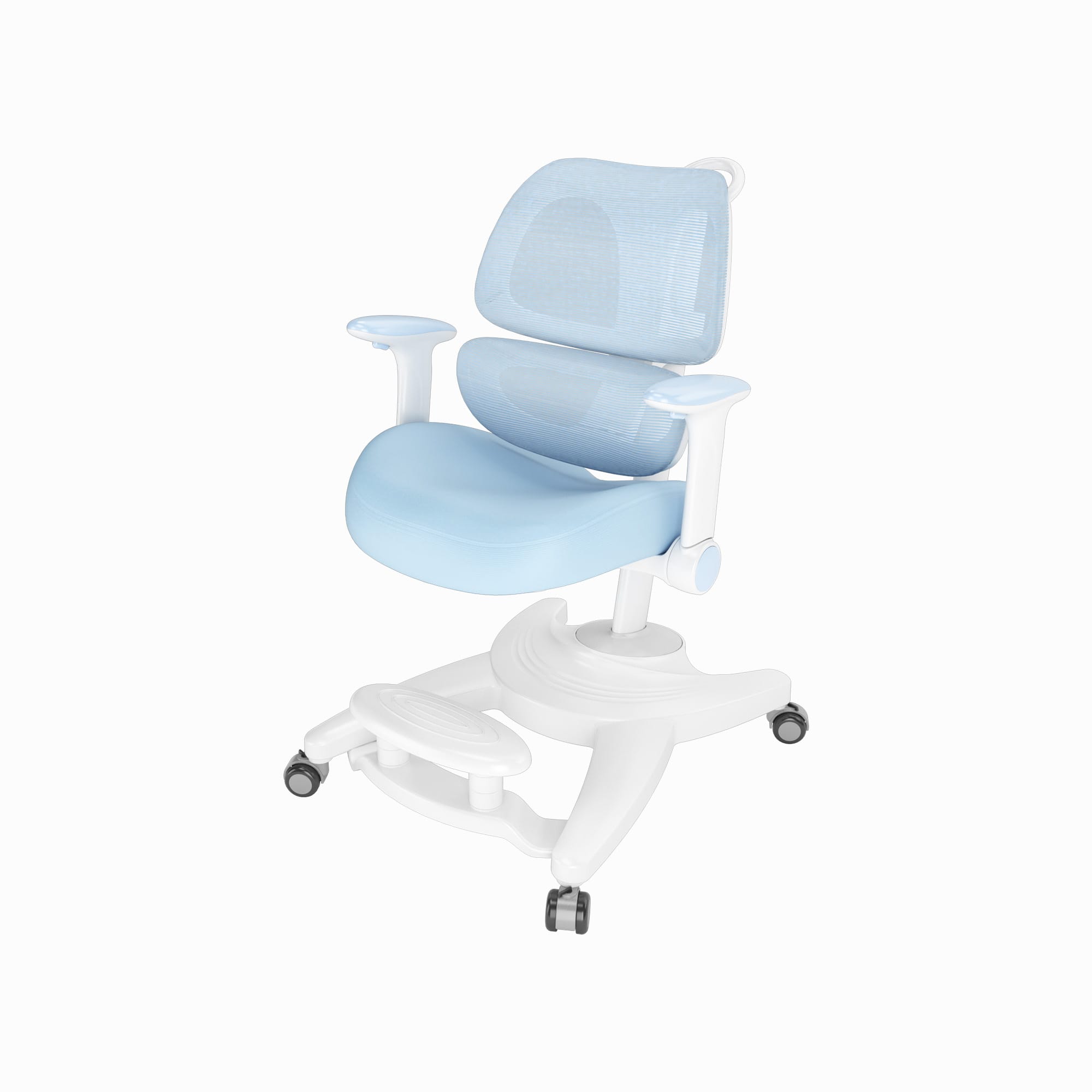 Impact Junior Chair Blue Kids Ergonomic Study Chair Ergoworks