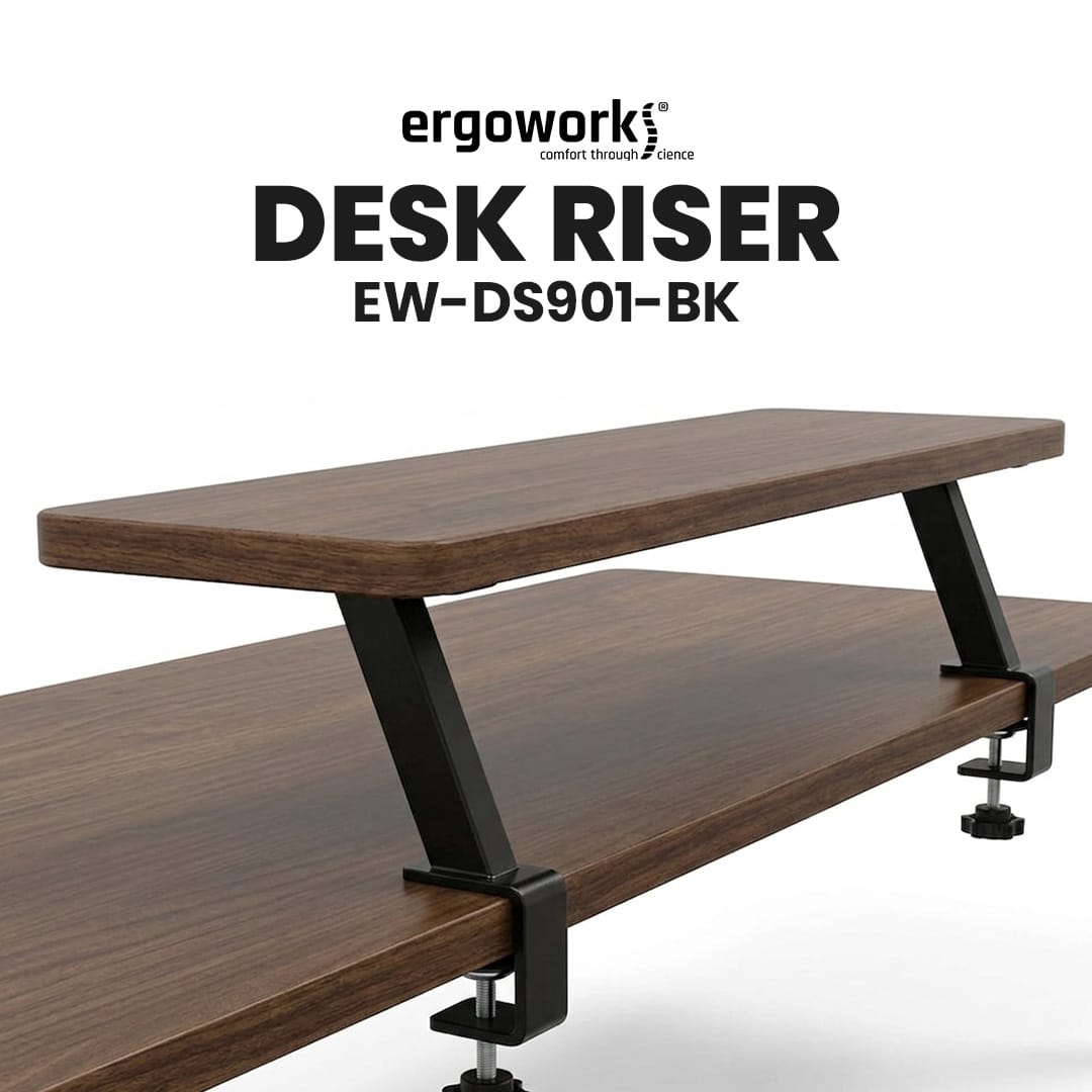 ERGOWORKS (Pre-Order) Ergoworks Elevate Clamp-On Mount Desk Riser Ergoworks