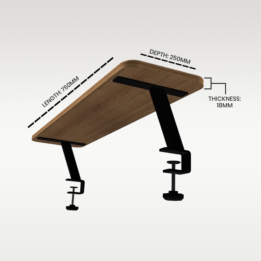 ERGOWORKS (Pre-Order) Ergoworks Elevate Clamp-On Mount Desk Riser Ergoworks