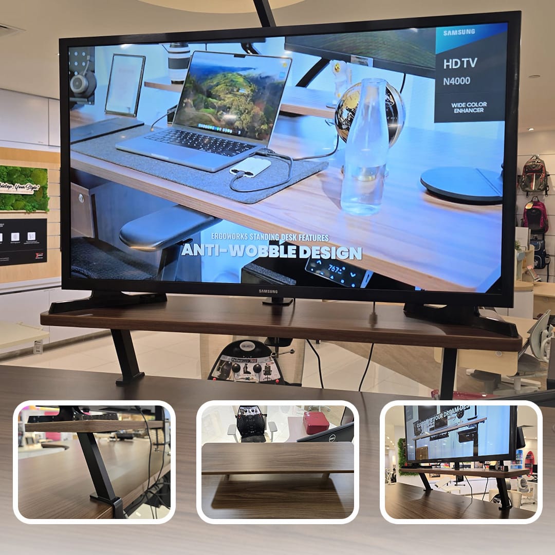 ERGOWORKS (Pre-Order) Ergoworks Elevate Clamp-On Mount Desk Riser Ergoworks
