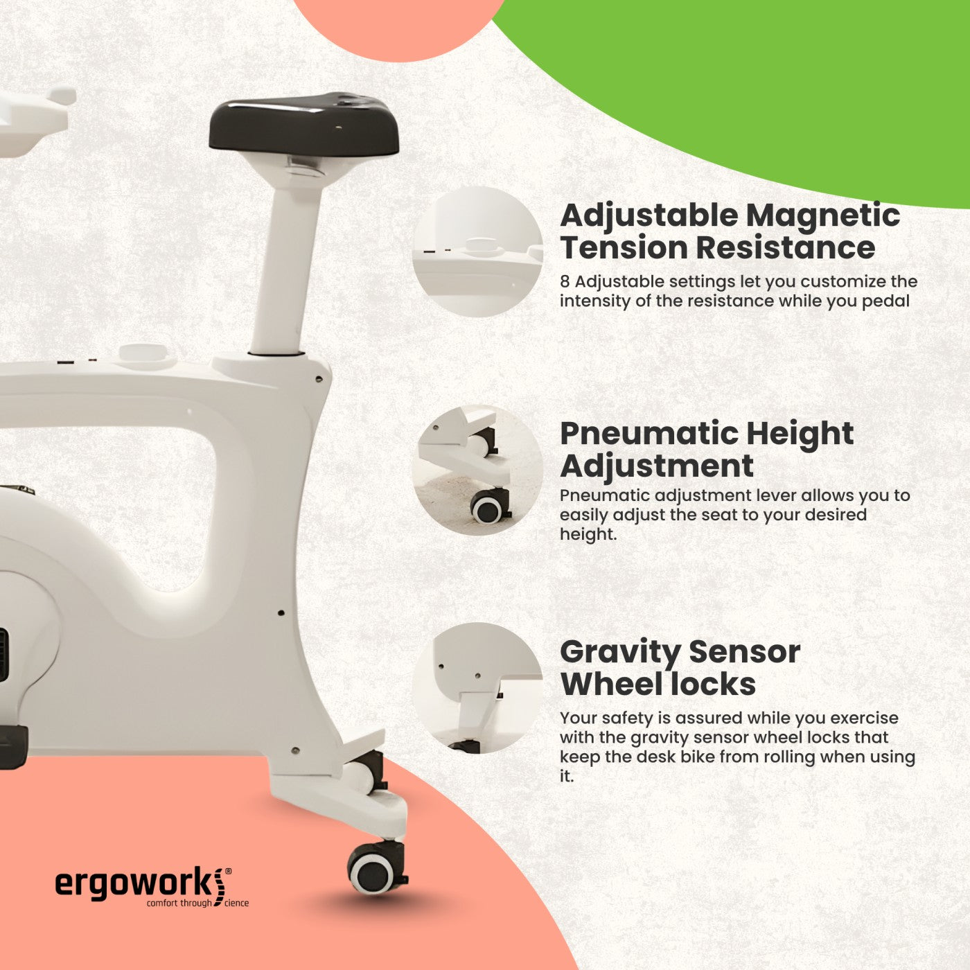 All-In-One Desk Bike