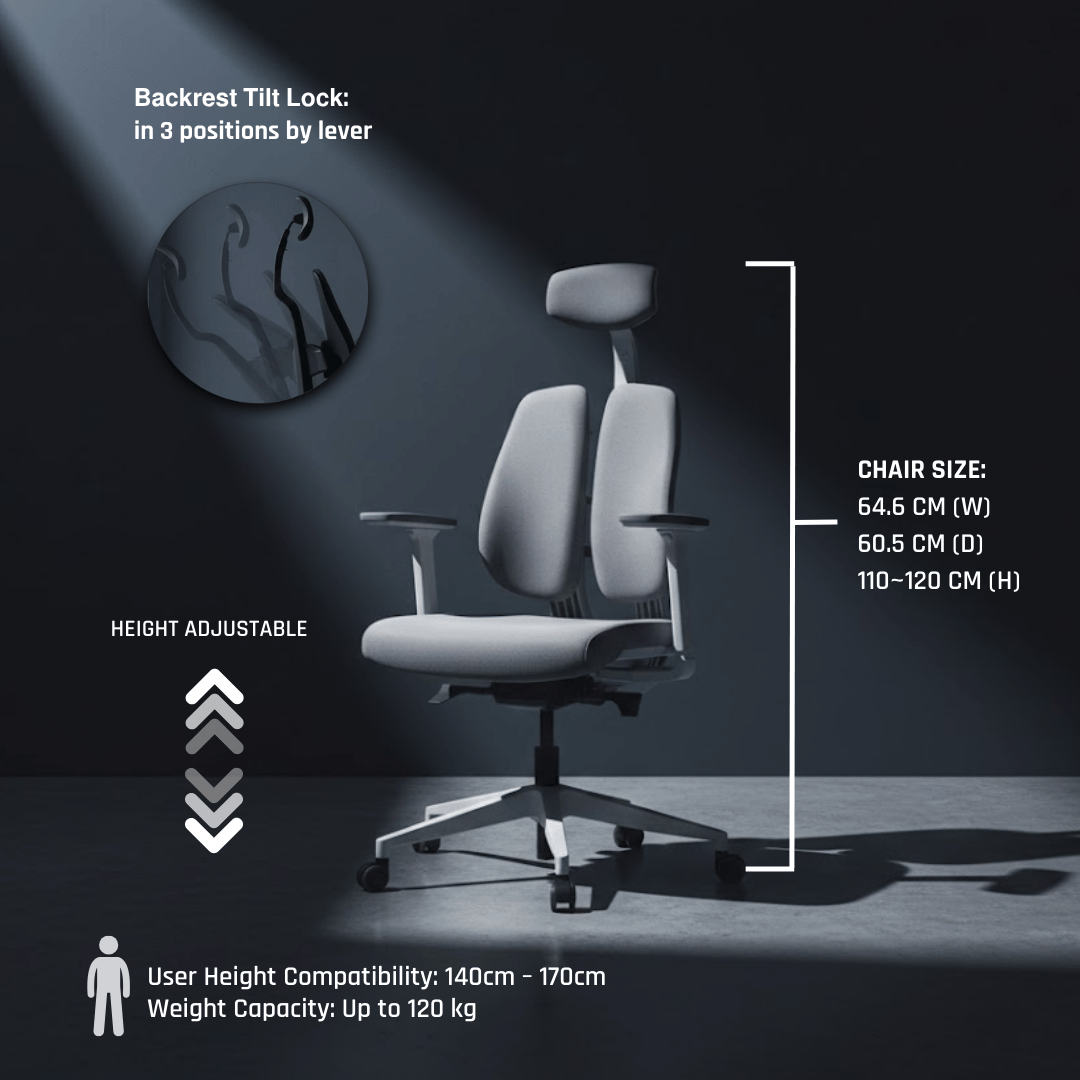Duotex Office Ergonomic Chair D2-200-TS