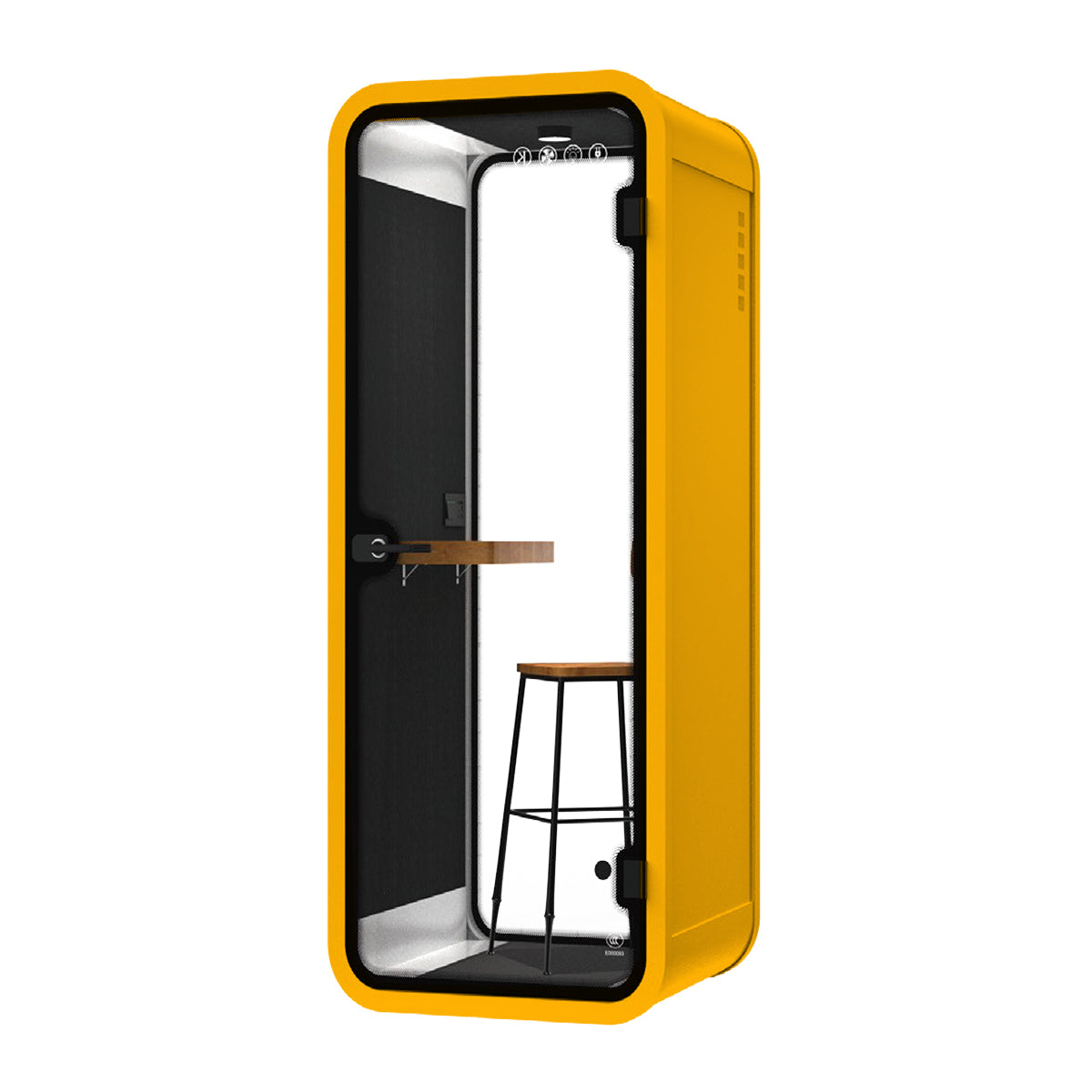 Soundproof Acoustic Work Phone Booth Single Pod - Ergoworks