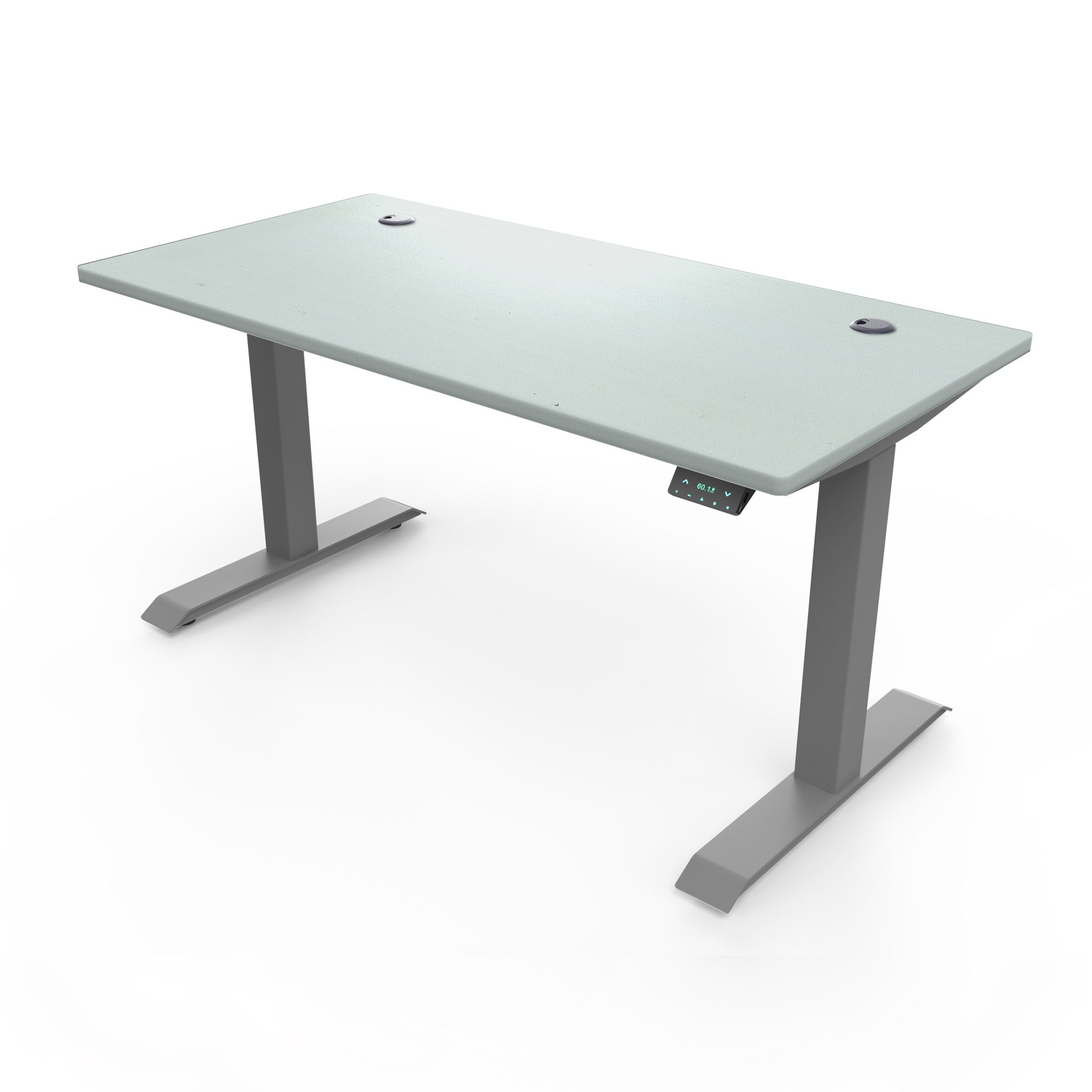 Ergoworks Electric Desk Miniature Standing Desk, MFC Tabletop (Bundle Lite) Ergoworks