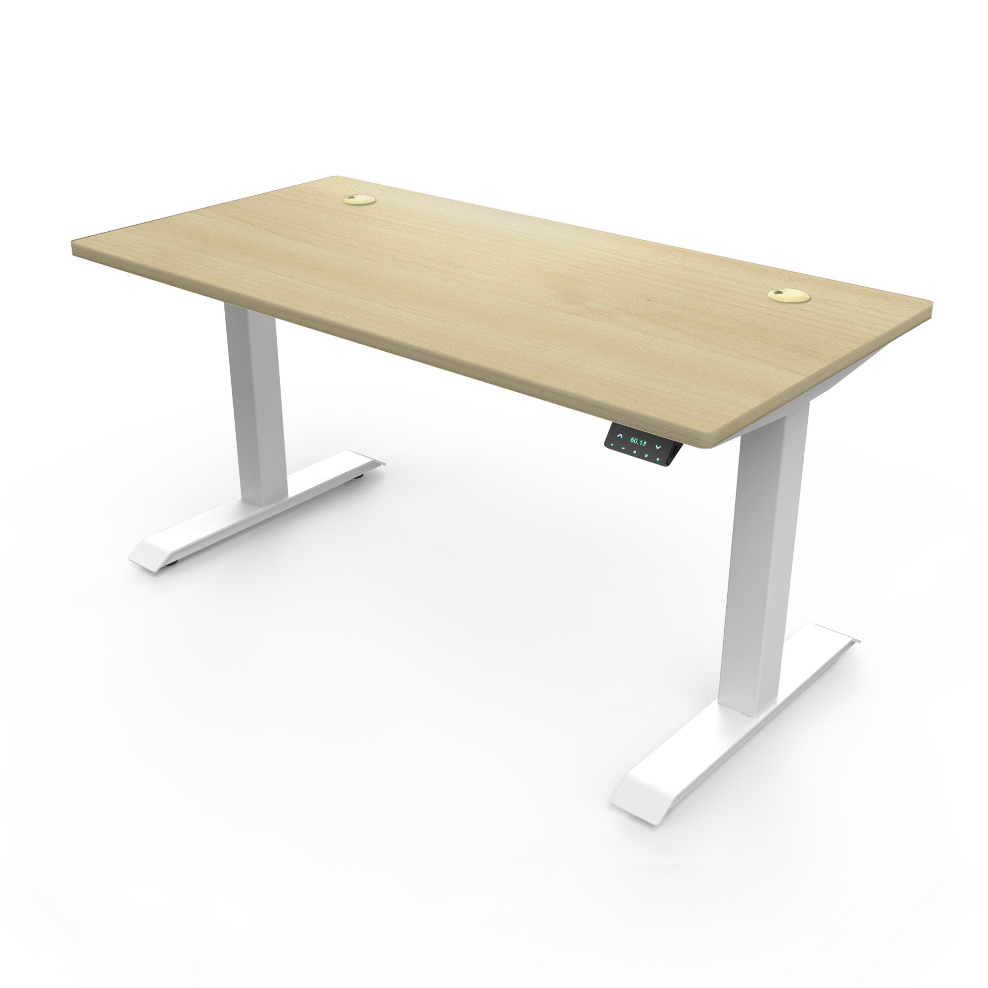 Ergoworks Electric Desk Miniature Standing Desk, MFC Tabletop (Bundle Lite) Ergoworks