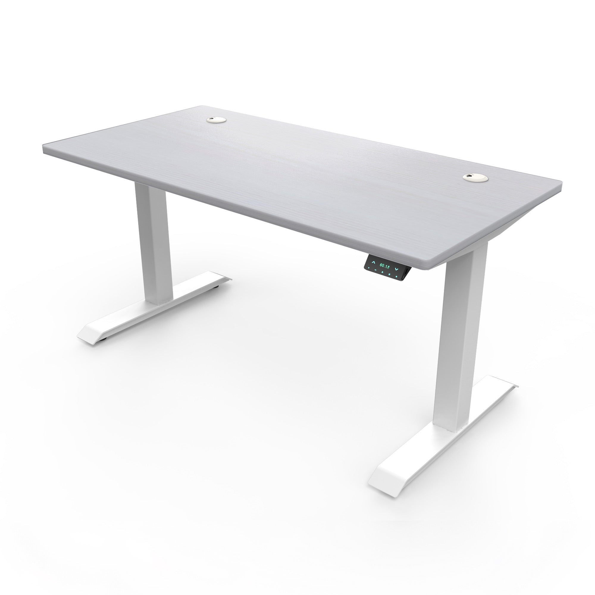 Ergoworks Electric Desk Miniature Standing Desk, MFC Tabletop (Bundle Lite) Ergoworks