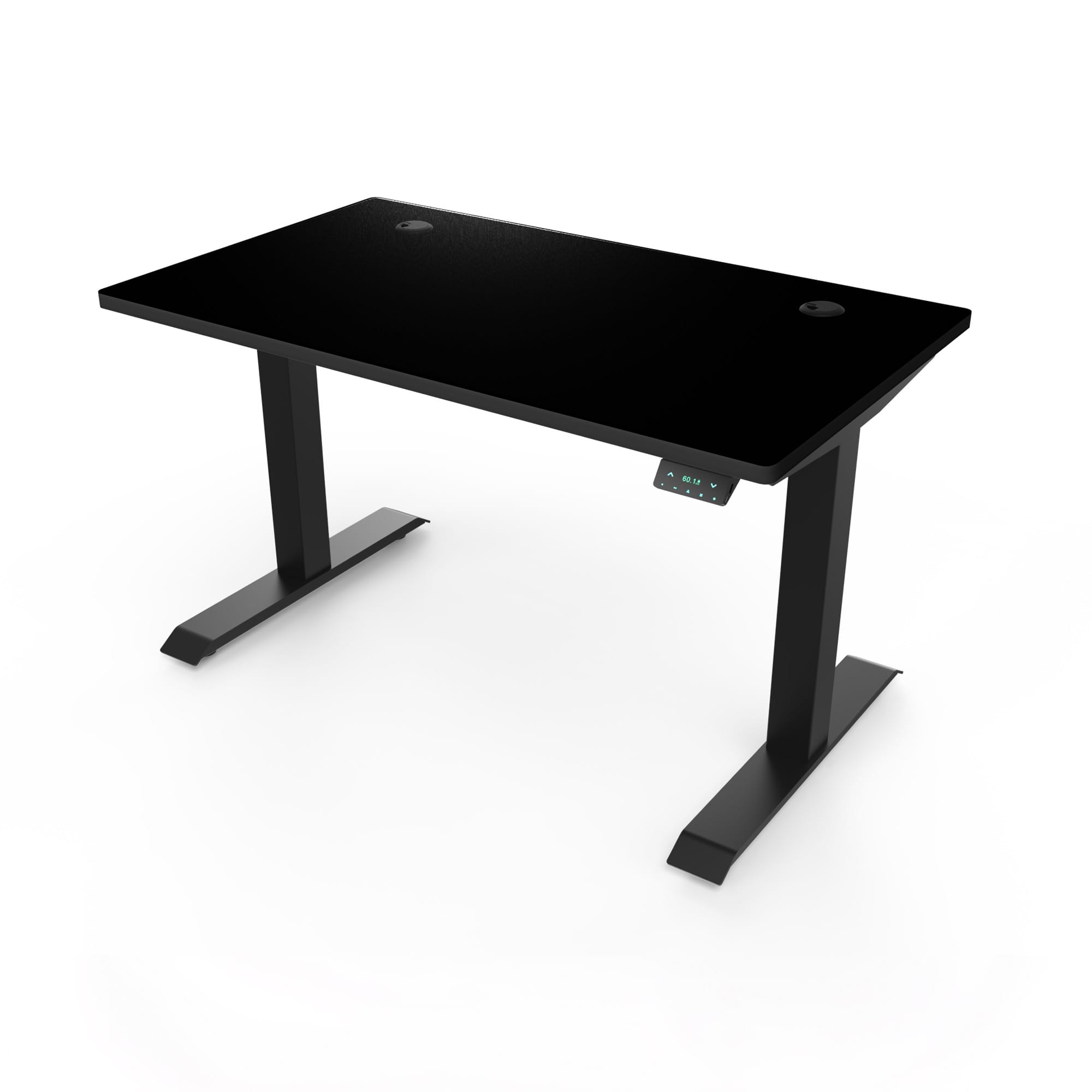 Ergoworks Electric Desk Black / Black / 900 x 600mm (No Port Hole) (Ready Stock) Miniature Standing Desk, MFC Tabletop (White Frame Pre-Order) Ergoworks