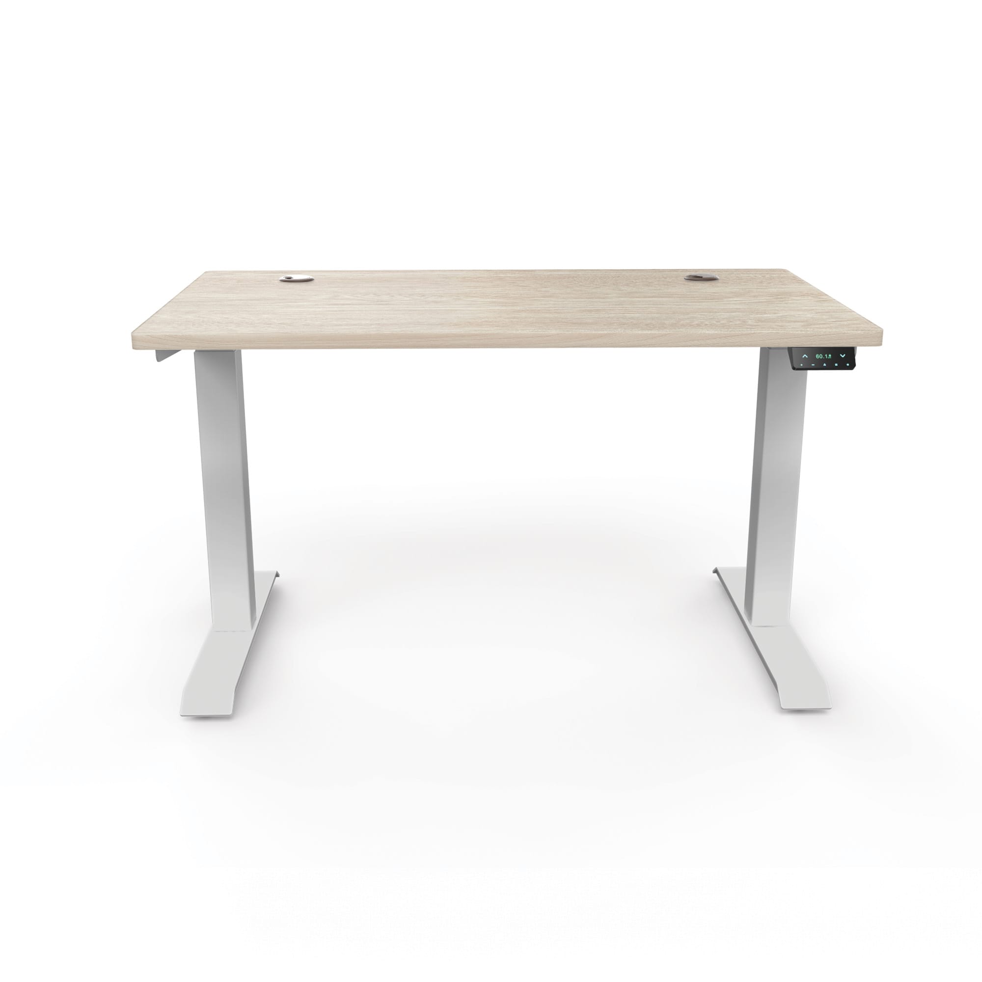 Ergoworks Electric Desk (Ready Stock) Miniature Standing Desk, MFC Tabletop (White Frame Pre-Order) Ergoworks