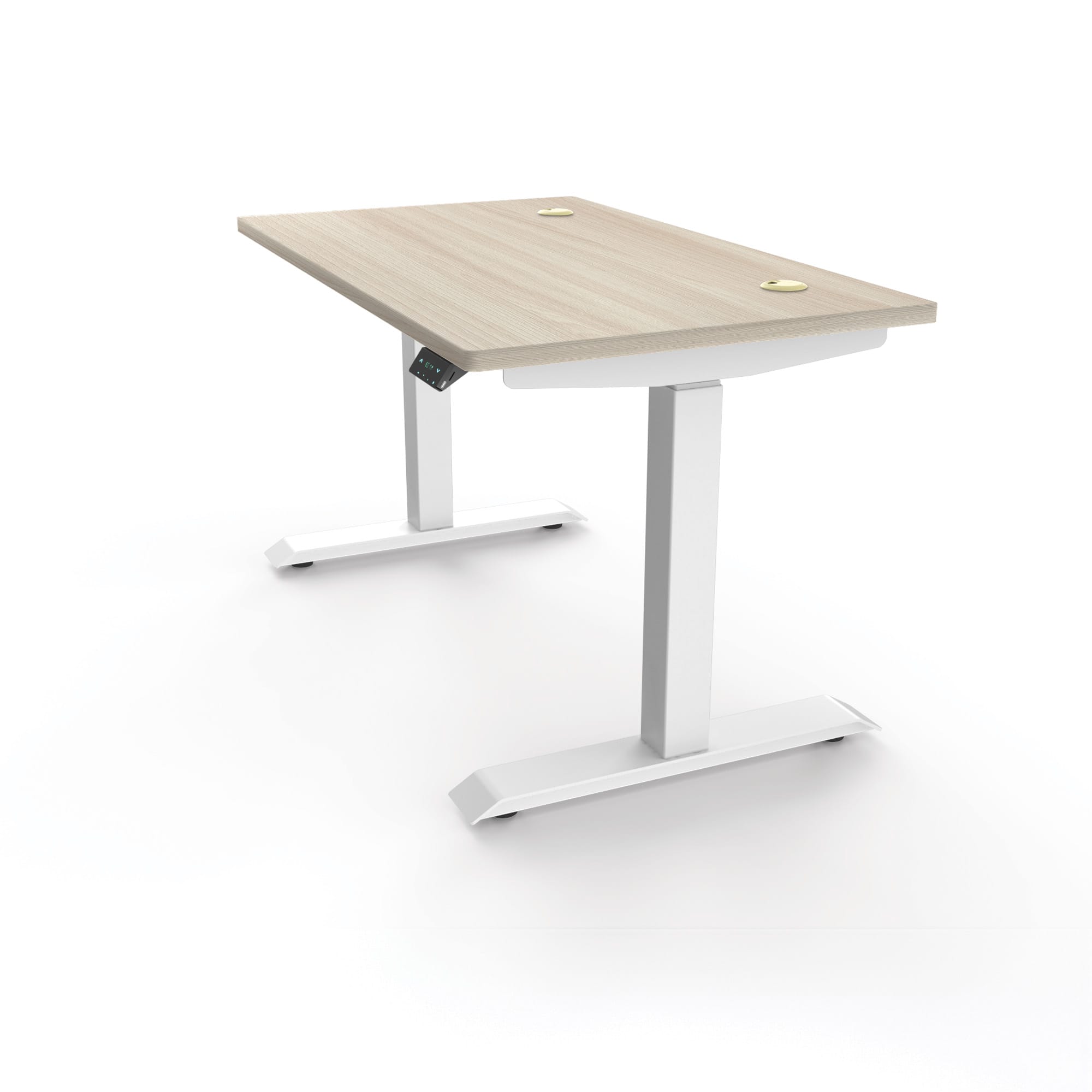 Ergoworks Electric Desk (Ready Stock) Miniature Standing Desk, MFC Tabletop (White Frame Pre-Order) Ergoworks