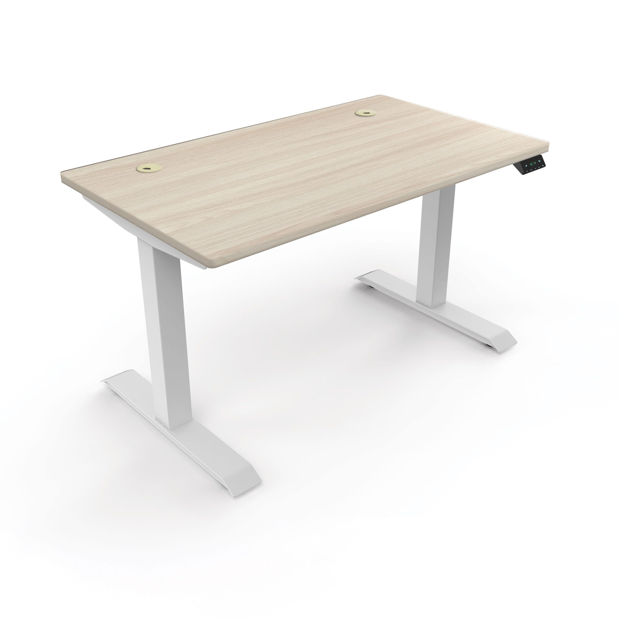 Ergoworks Electric Desk (Ready Stock) Miniature Standing Desk, MFC Tabletop (White Frame Pre-Order) Ergoworks