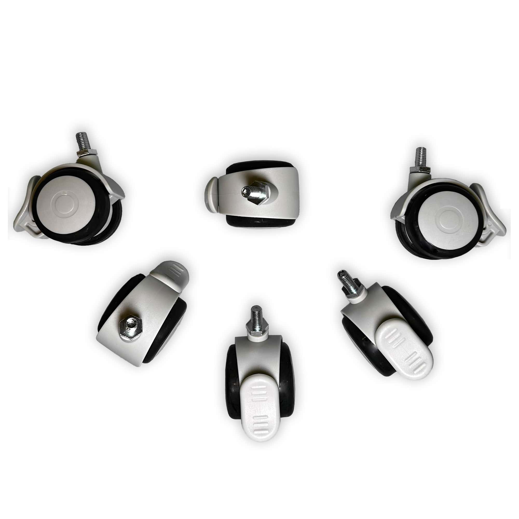 Swivel Castor With Brake (6 Castors Set) - Ergoworks