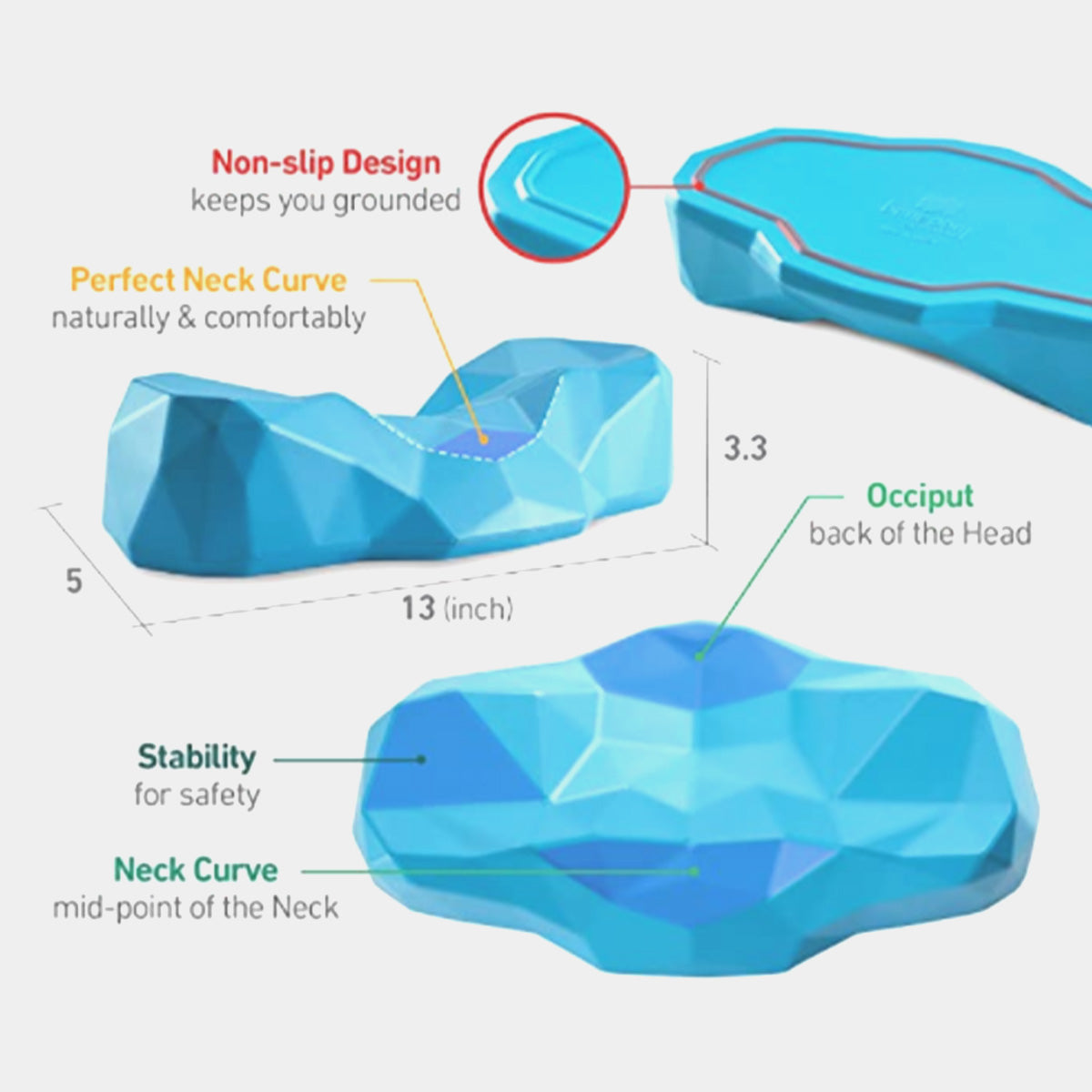 C Rest Ergo Neck Relief Pillow - Ergoworks