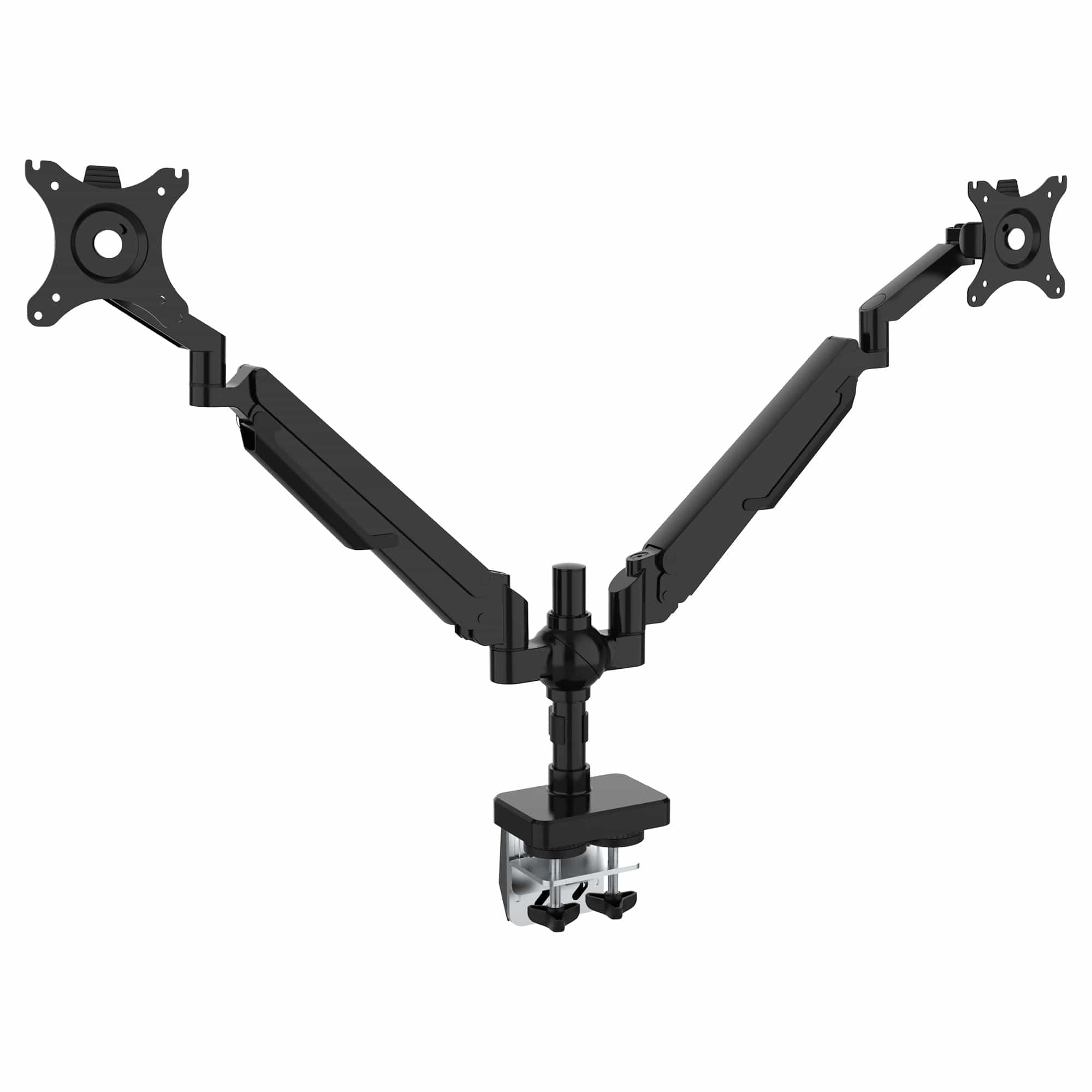 Sleek Desk Mount Dual Monitor Arm - Ergoworks