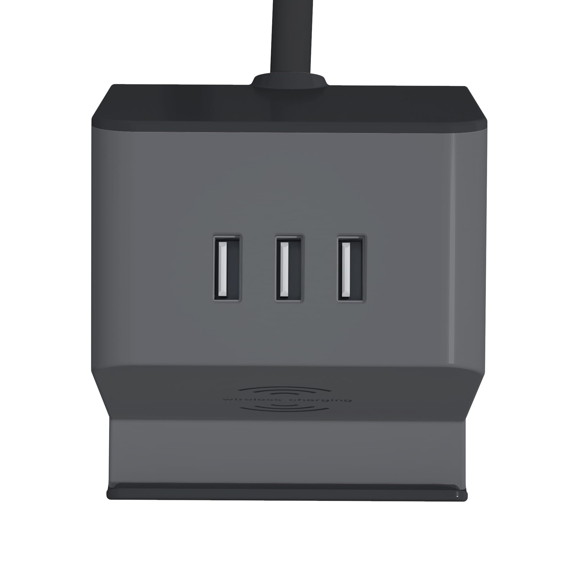 Ergoworks Power Outlets & Sockets Black Wireless Charging Socket EW-FT02W-BK Ergoworks