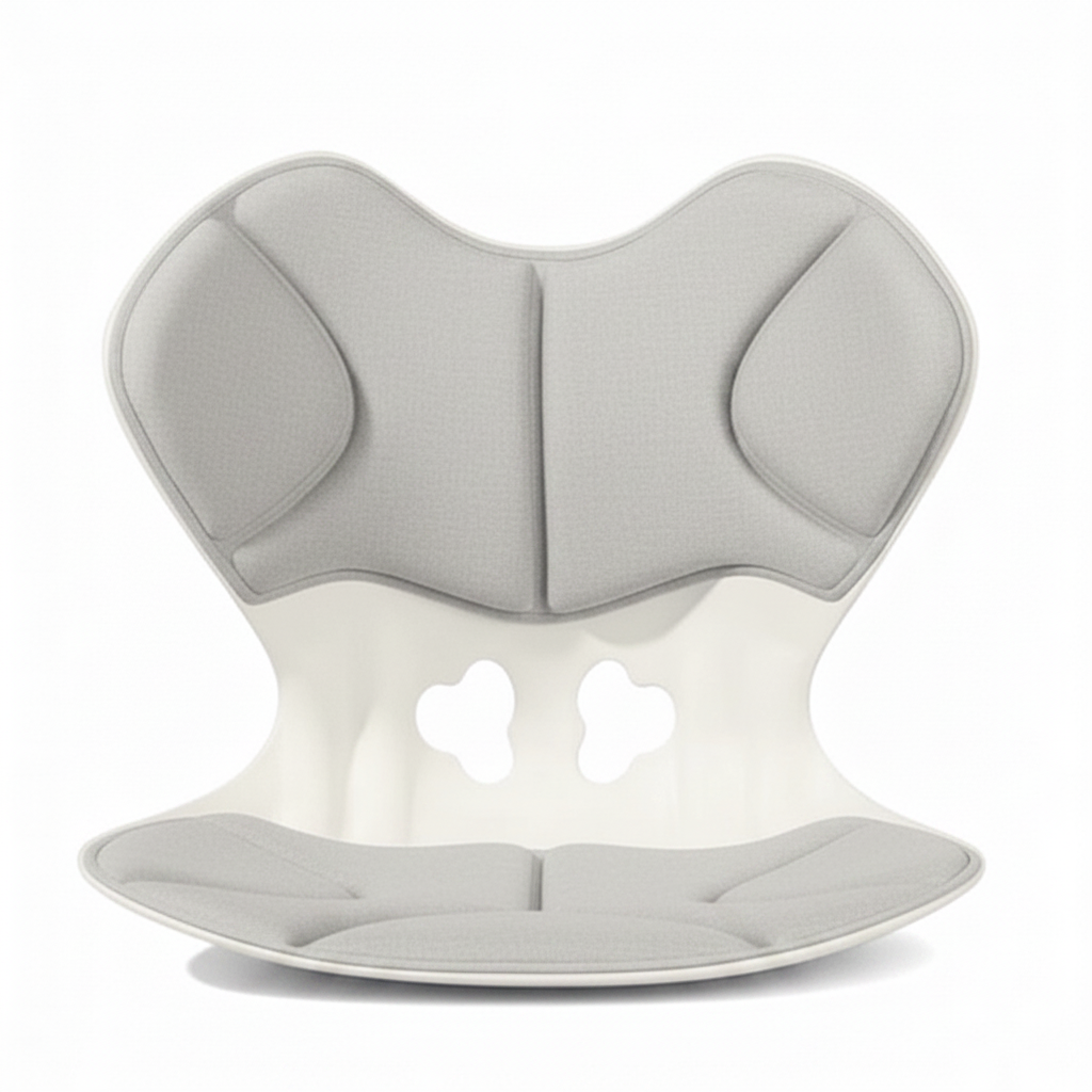 Ergoworks Back Care Navy Blue Posture Correction Angel Luxe Chair Ergoworks