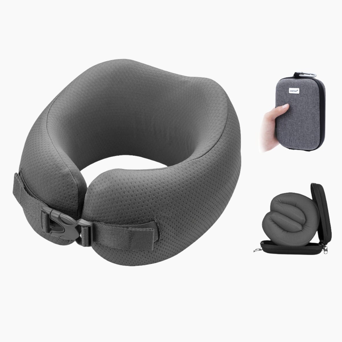 Ergoworks Pillows Pewter Gray (PVS) Easynap Pocket Travel Pillow (Small) Ergoworks