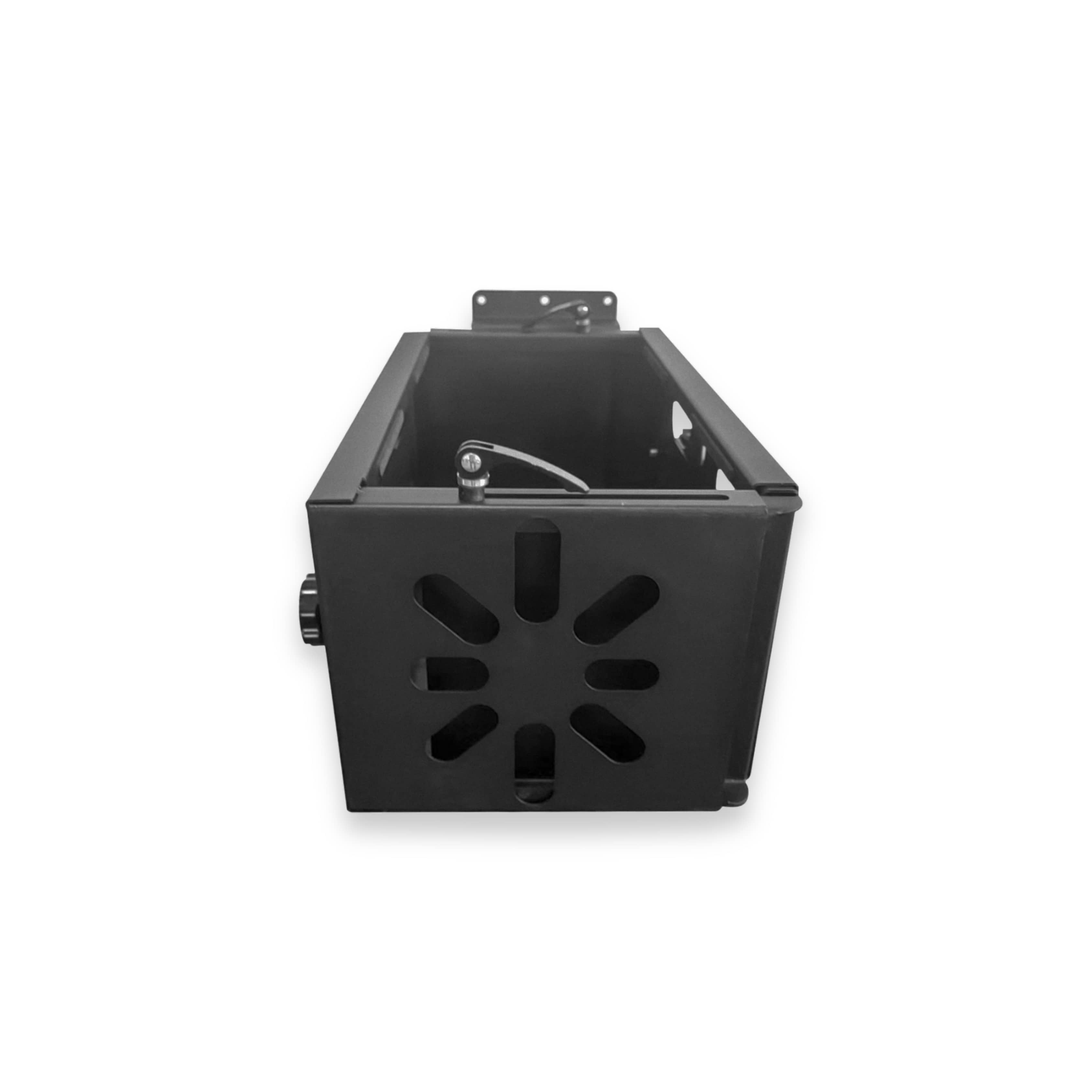 Ergoworks Under-Desk Accessories Black Heavy-Duty Under Desk CPU Holder Ergoworks