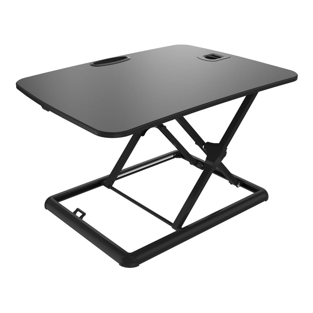 Ergoworks Sit Stand Desk Converter Black Ultra-slim Sit Stand Desk Converter For Laptop EW-MT201 Ergoworks