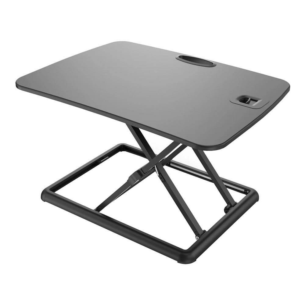 Ergoworks Sit Stand Desk Converter Black Ultra-slim Sit Stand Desk Converter For Laptop EW-MT201 Ergoworks