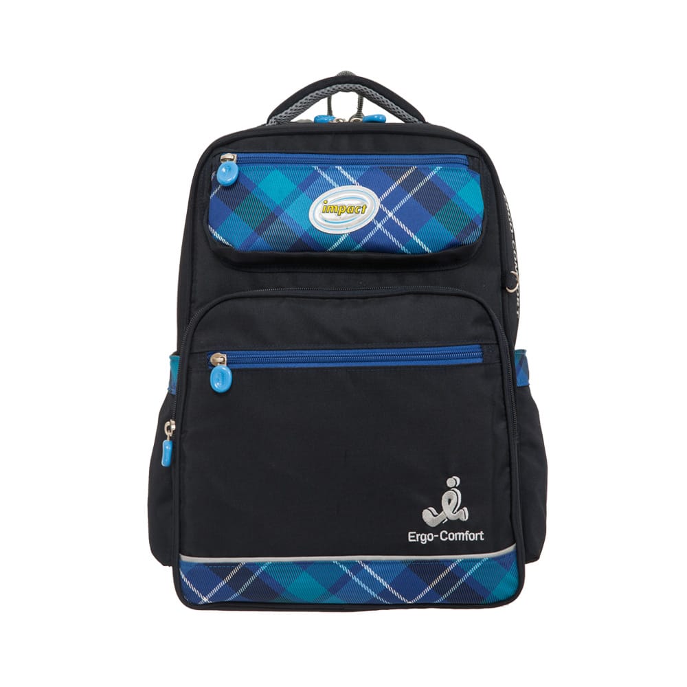 Impact School Bag Navy Blue Impact Posture Correction Ergonomic Backpack, IM-00367 Ergoworks