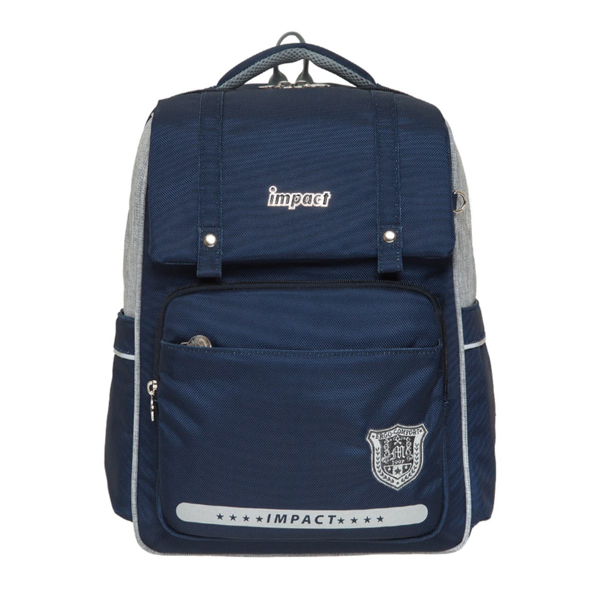 Impact School Bag Navy Impact Posture Correction Ergonomic Backpack, IM-00507 Ergoworks