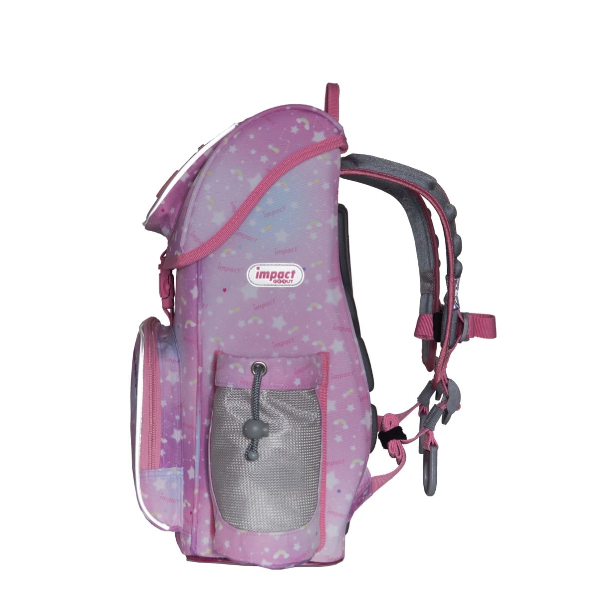 Impact School Bag Pink Impact Posture Correction Ergonomic Backpack, IM-00707 Ergoworks