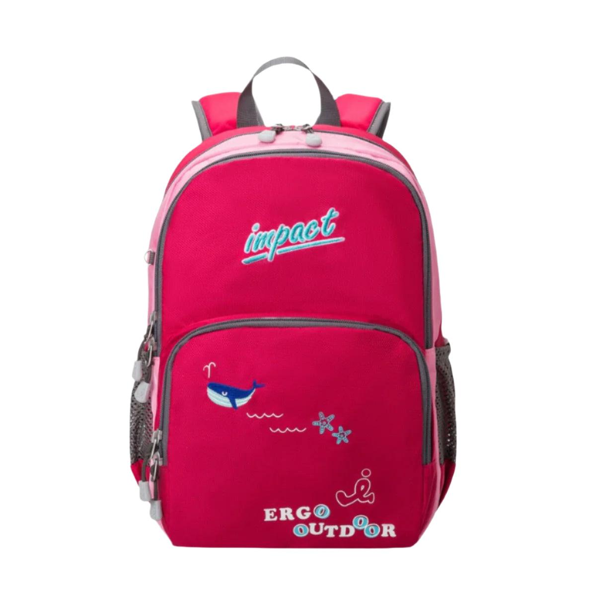 Impact Ergonomic red school bags for kids