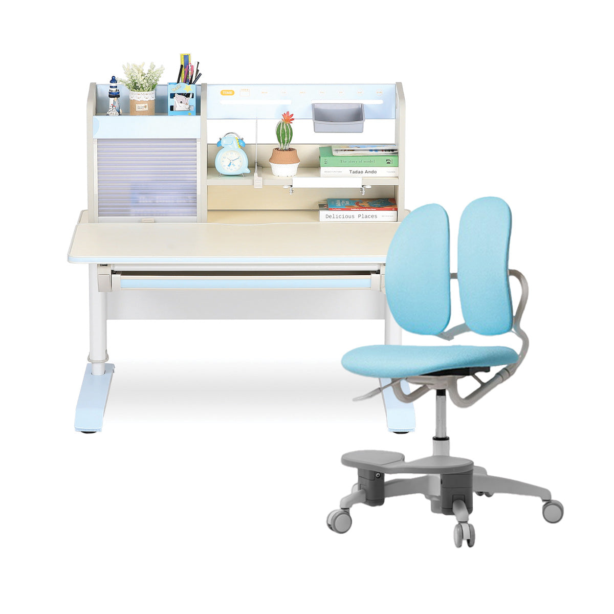 Ergo-Growing Kids Study Desk And Chair Set