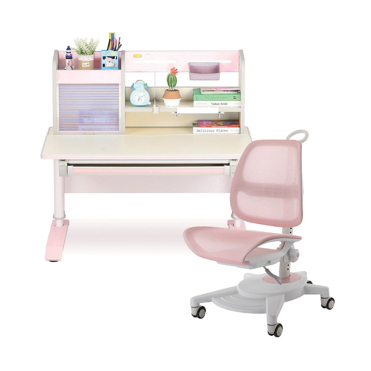 IMPACT Ergo-Growing Study Desk And Chair Set 1050mm x 700mm, IM-D12M1050V2-PK