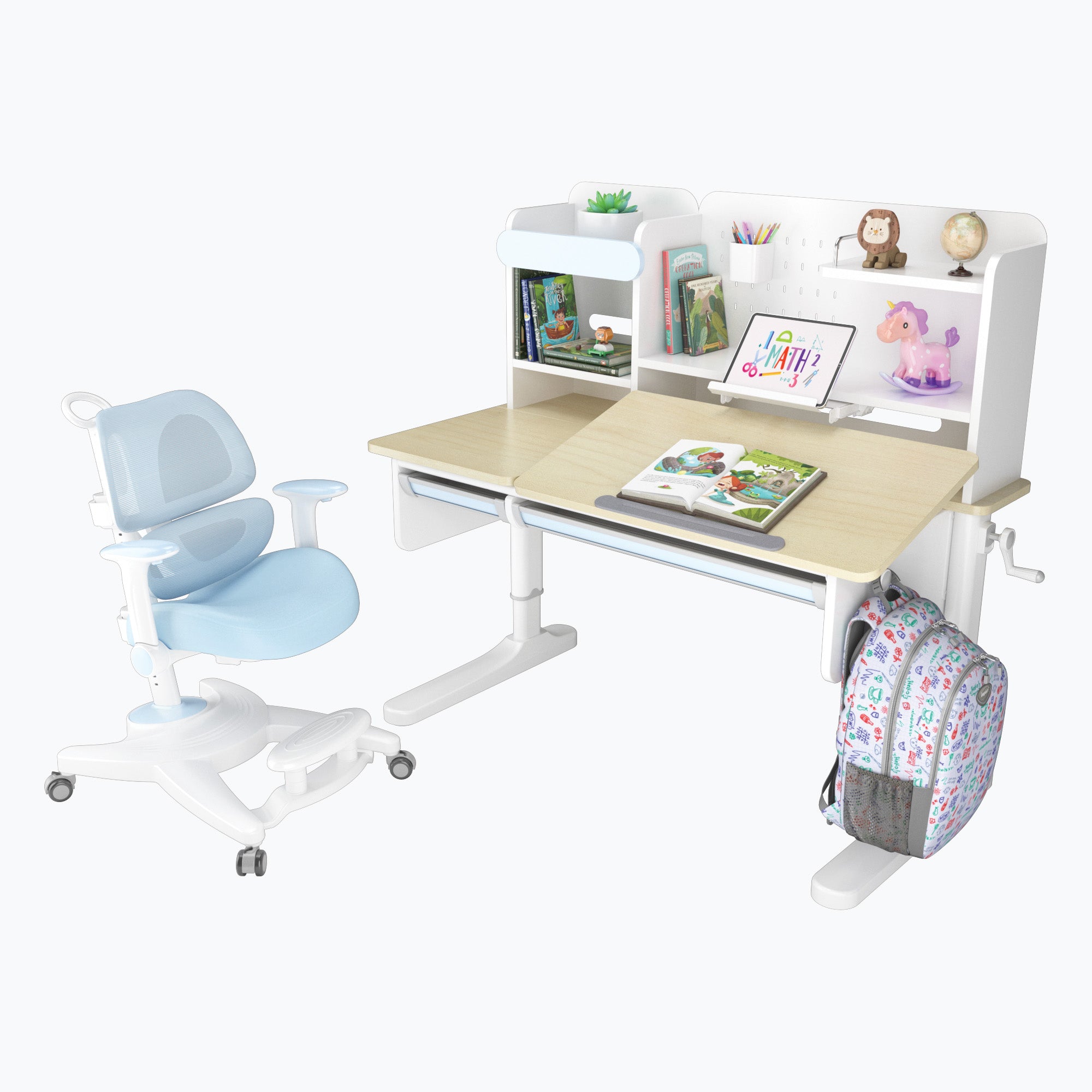 Kids study desk and chair best sale