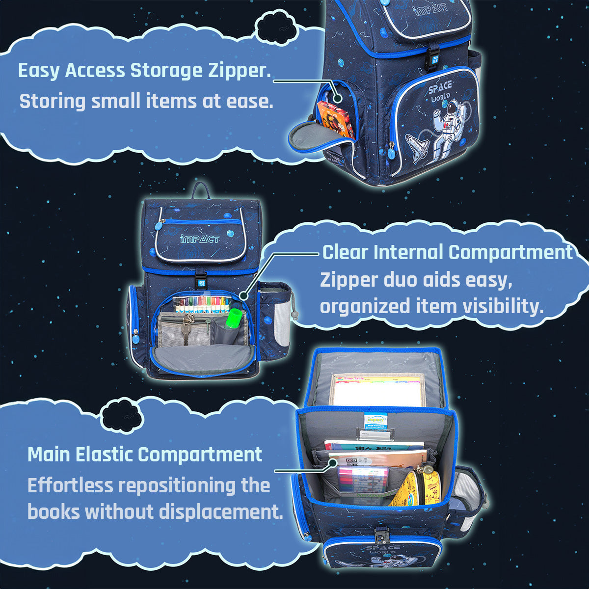 Impact Posture Correction Ergonomic Backpack, IM-00706 - Ergoworks