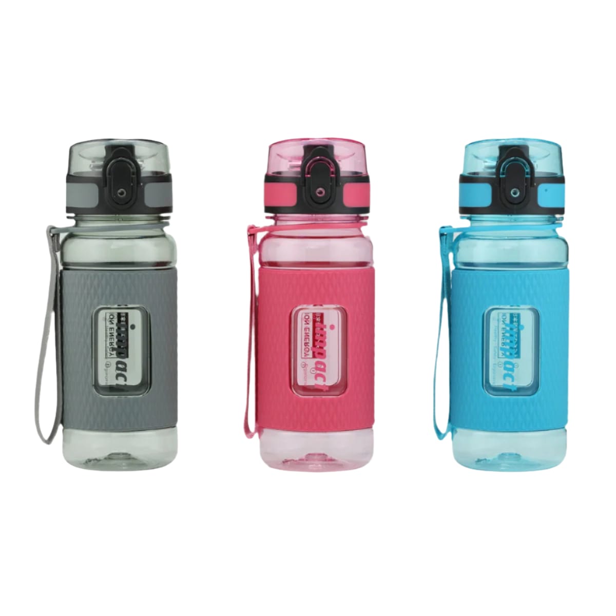 Water Bottle Water Bottles Nano Ionizer USA Tritan Jump Lid Design Ergo Bottle, 350ML Ergoworks