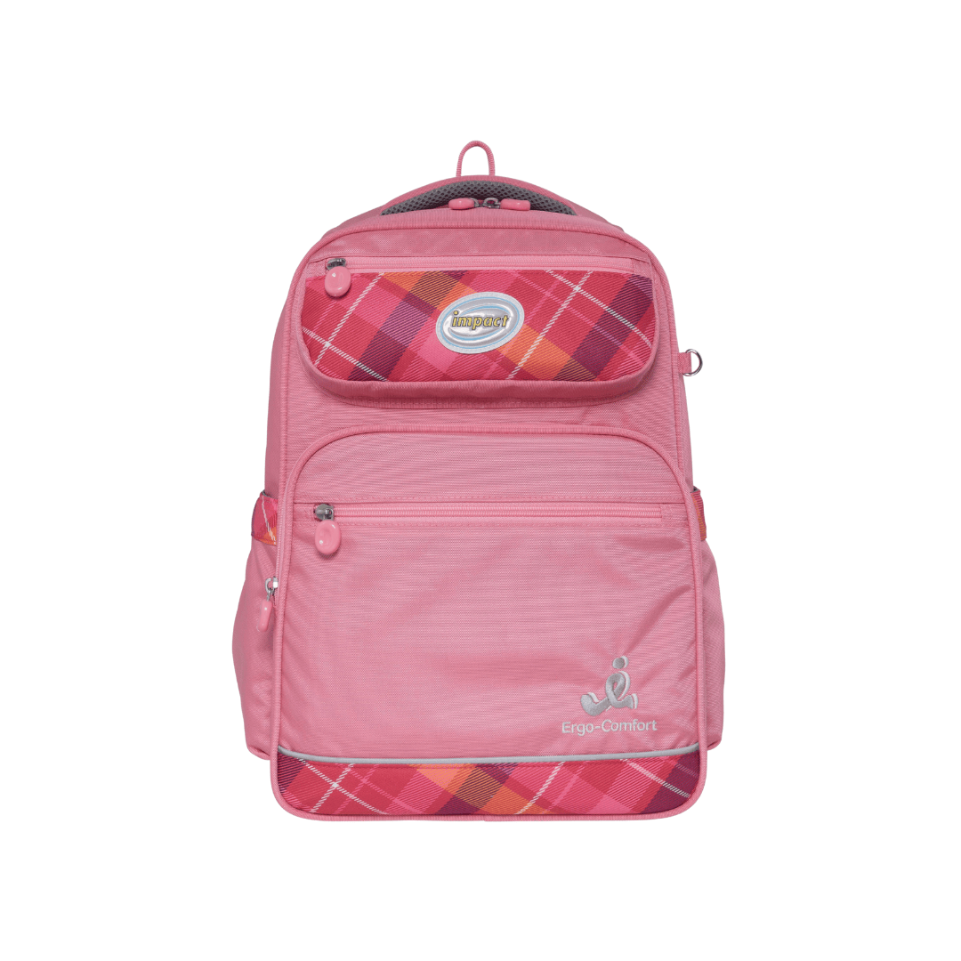 Impact School Bag Pink Impact Posture Correction Ergonomic Backpack, IM-00367 Ergoworks
