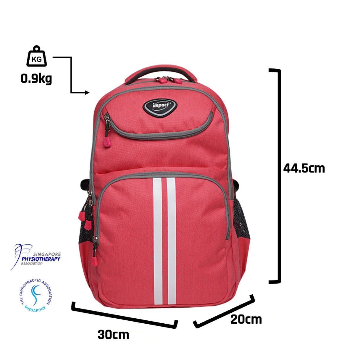 Impact ergonomic school clearance bag