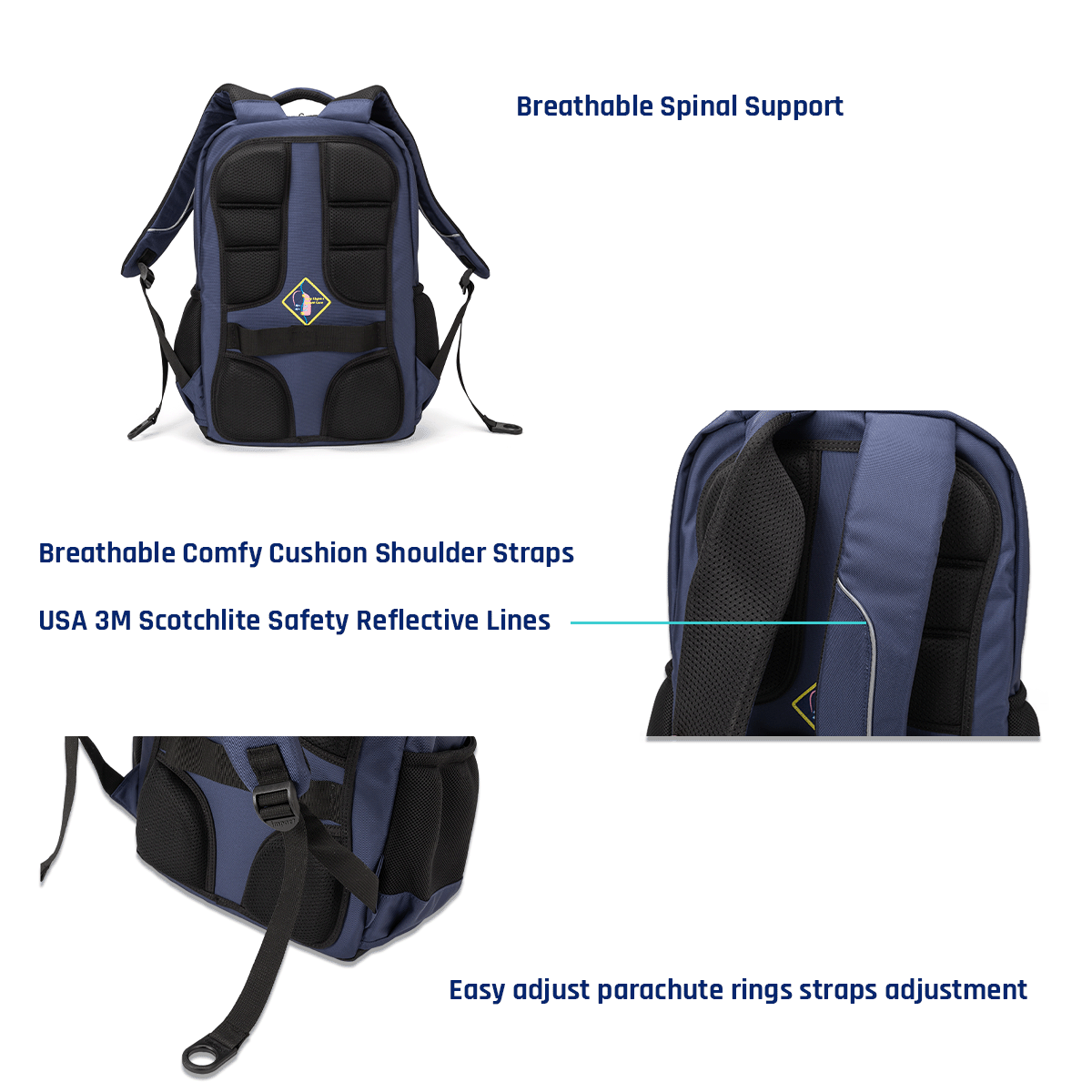 Impact Detachable Trolley Backpack IP-2300