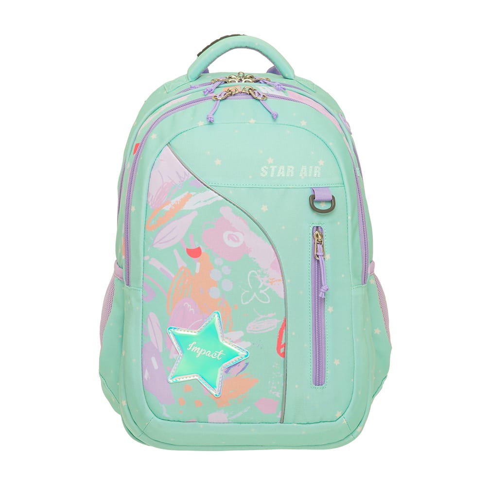 Impact School Bag Light Green Impact Posture Correction Ergonomic Backpack, IM-00303 Ergoworks
