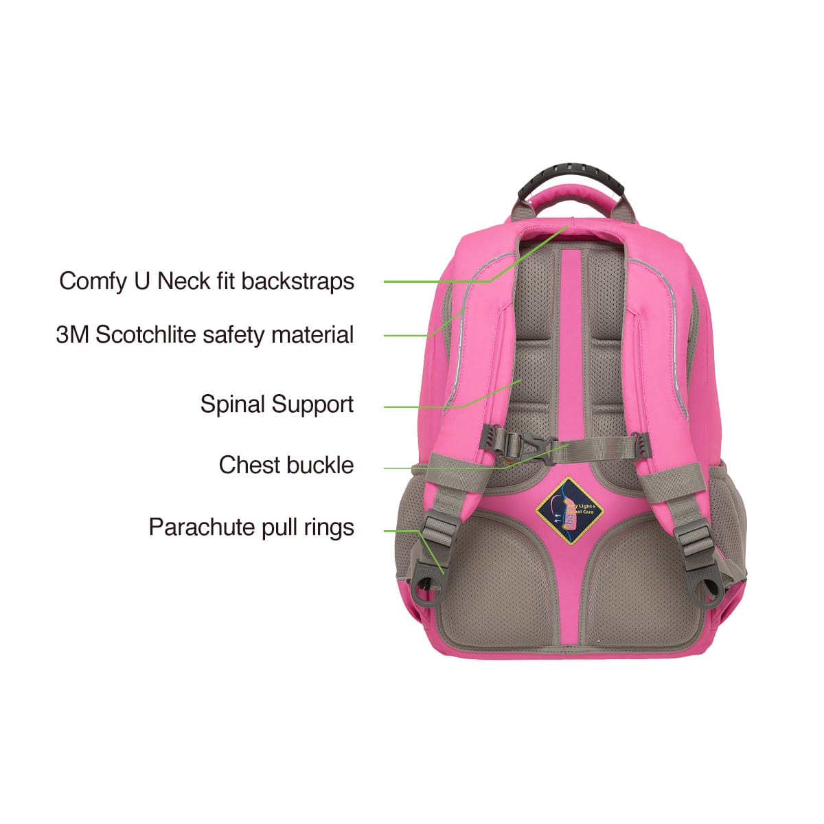 Impact School Bag Impact Posture Correction Ergonomic Backpack, IM-00182 Ergoworks